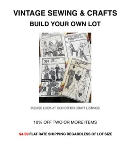 $1 & up $4.99 ship STRETCH & SEW UNCUT PATTERNS ANN PERSON MULTISIZE BUILD A LOT - Picture 1 of 42