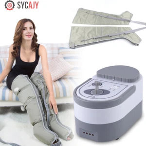 Leg Compression Boot Lymphedema Therapy Air Pump Leg Massager Adjustable 100W - Picture 1 of 12
