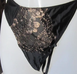 Hunkemöller String Lexi, neu mit Etikett, Gr. XL, caviar - Bild 1 von 2