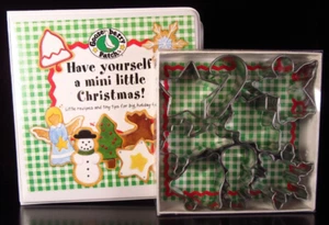 Goose Berry Patch Have Yourself a Mini Little Christmas Cookie Cutter & Recipes - Picture 1 of 9