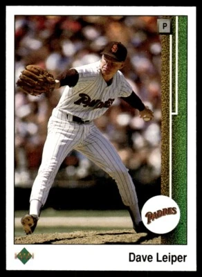 1989 Upper Deck #363 Dave Leiper San Diego Padres - Image 1 of 2