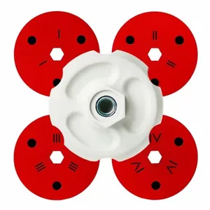 Adaptador magnético para almohadillas de pulido con soportes intercambiables SENDI SwapCap 4x Ø100 M14 - Imagen 1 de 7