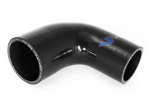 51mm - 44mm 90° Silikon Reduzierschlauch VIPER PERFORMANCE Schwarz - Bild 1 von 3