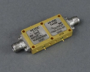 NEW Watkins Johnson WJ6242-008B RF Amplifier 1YA84-003S-001 - +5VDC, SMA Female - Picture 1 of 4