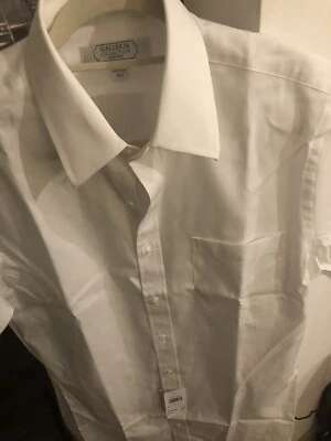 Galleria Collection By Enro 衬衫尺寸 15 中号短袖纽扣 Fre 🎁 — 第 1/4 张图片