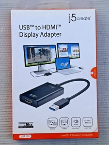 J5 Create HDMI USB 3.0 Display Adapter Jua350 Neu - Bild 1 von 2