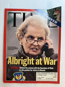 1999 May 17 TIME Albright at War Star Wars review Phatom Menace Oklahoma  (CP49) - Picture 1 of 2