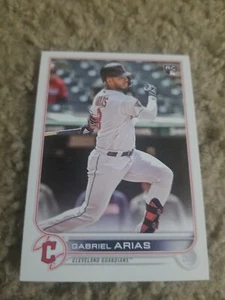 GABRIEL ARIAS 2022 TOPPS SERIES 1 CARD #US-248 CLEVELAND GUARDIANS (ROOKIE BASE) - Photo 1 sur 2