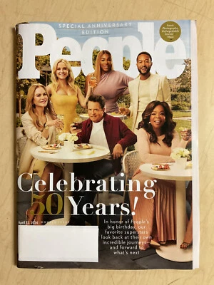апрель 2024 журнал People празднование 50-летия Дженнифер Энистон - Изображение 1 из 4