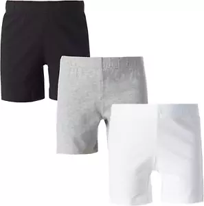 Toddlers & Girls Bike Shorts Cotton & Spandex — Biker Shorts for under Dresses, - Picture 1 of 12
