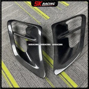 Fits 2007-10 Porsche 911 997 Turbu Carbon Fiber Rear Side Fender Vent Cover Trim - Picture 1 of 8