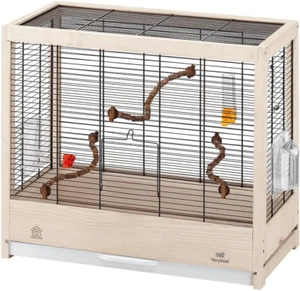 Ferplast Vogelkäfig Wellensittich Käfig Exotenkäfig, Inkl. Vogelspielzeug, Vogel - Bild 1 von 6