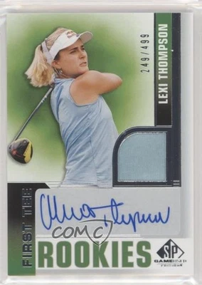 2021 SP Game Used First Tee Level 1 249/499 Lexi Thompson Rookie Relic Auto RC - Image 1 of 3