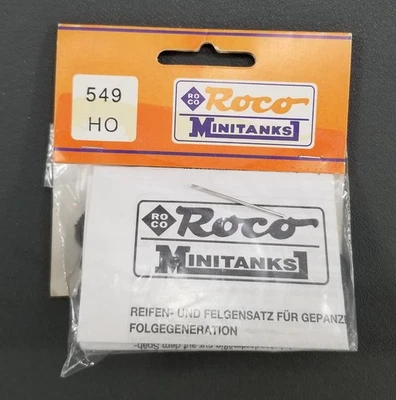 Roco Minitanks HO 1:87 373 PAQUETE DE ACCESORIOS CAMIÓN GRANDE RUEDAS NEUMÁTICOS IOP Foto 1 de 4