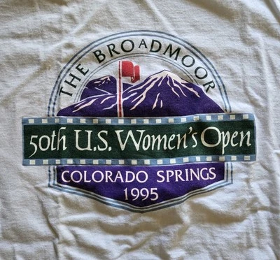 Camiseta vintage The Broadmoor 50th US Women's Open 1995 - campo de golf XL - COS Foto 1 de 4