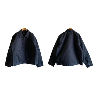 Dickies Hombres Chaqueta Aislado Acolchado Forrado Eisenhower Cremallera Trabajo - Imagen 1 de 4