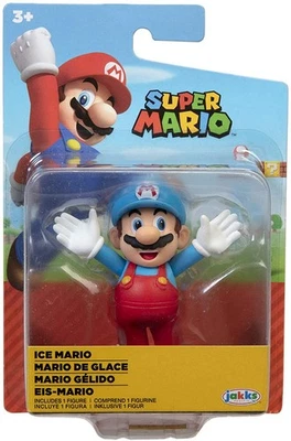 JAKKS PACIFIC Nintendo Super Mario Eis-Mario Figur Sammelspielzeug