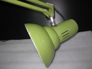 1970er Waso W3 Architektenlampe KLASSIKER Schreibtischlampe Oliv + Halterung - Bild 1 von 12