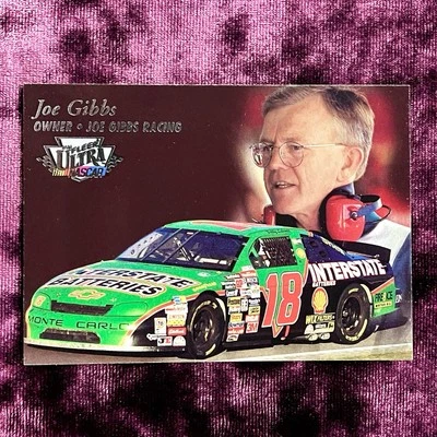 Joe Gibbs 1996 Fleer Ultra Silver #145 MINT NASCAR Racing HOF Legends Redskins💙 - Image 1 of 2