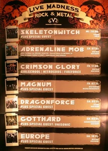 Live Madness - Bochum 2013 - Veranstaltungs-Poster A1-36 - Picture 1 of 1