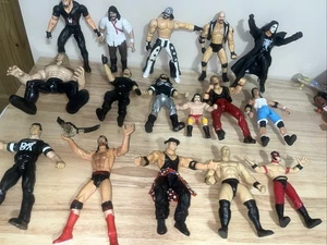 Figuras de lucha libre WWE (16) Hulk Hogan, Undertaker, Austin, Savage RARAS buen estado - Imagen 1 de 22