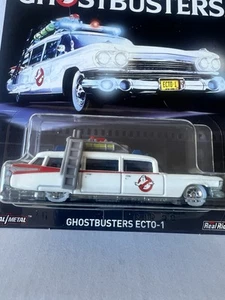 Hot Wheels Ghostbusters Ecto-1 [Premium] - New/Sealed/XHTF [E-808] - Picture 1 of 4
