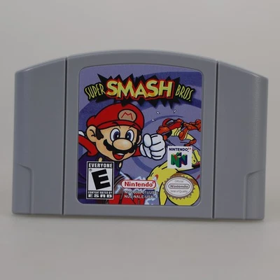 For/Nintendo-n64 US Version Super Smash Bros 64 - Super SmashBros US Stock - Image 1 of 2