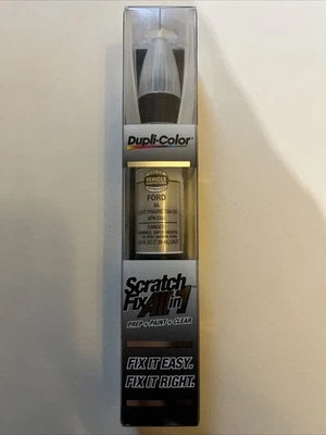 Caneta de pintura Dupli-Color Scratch Fix All-in-1 carro retoque Ford Light Prairie bronzeada - Imagem 1 de 3