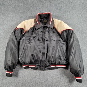 Vintage 1987 Yamaha FZR Motorcycle Racing Bomber Jacket Mens M Maxim Wear Korea - Picture 1 of 9