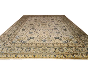 Perserteppich Orientteppich Handgeknüpfter Teppich Keshan 400x300cm - Bild 1 von 19