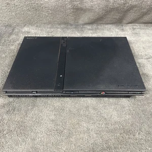 Consola Sony PS2 Slim Negra Repuesto Solo SCPH-77003 Probada Funcionando - Imagen 1 de 8