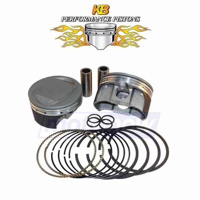 KB Super-Duty Forged Piston Kit for 2007 Harley Davidson FLSTSC Softail ys - Image 1 of 4