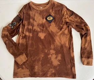 Camiseta Nike NFL Green Bay Packers Salute To Service Lateral Marrón Camuflada Para Hombres XL - Imagen 1 de 7
