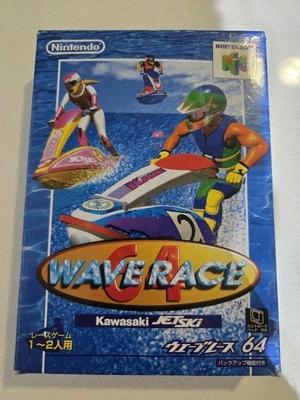 Wave Race 64 – Nintendo 64 – Japan – CIB – Very Good Condition – Tested - Image 1 of 4