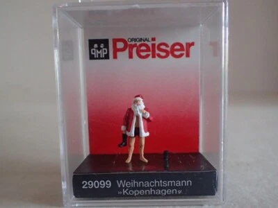 Preiser Weihnachtsmann Kopenhagen Weihnachten Stiefel aus Hoho 29099 H0 1:87 OVP - Bild 1 von 2