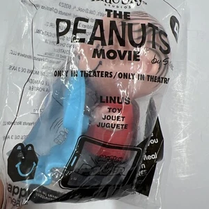 Giocattolo Happy Meal McDonald's 2015 The Peanuts Movie #4 "LINUS" Nuovo - Foto 1 di 6