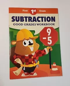 First Grade Subtraction, Good Grades Math Workbook - Picture 1 of 2
