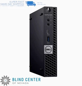 Dell OptiPlex 5060 Micro Intel i5-8500T @2.1GHz 16GB RAM 256GB M.2 Windows 10Pro - Picture 1 of 17