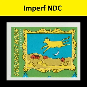 US 6002o Goodnight Moon Cow & Moon imperf single MNH 2025 - Picture 1 of 3