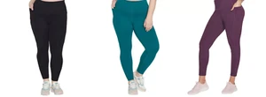 Skechers Women’s Go Walk High Waisted Leggings (Green, Purple, Black,)-NWT - Picture 1 of 15