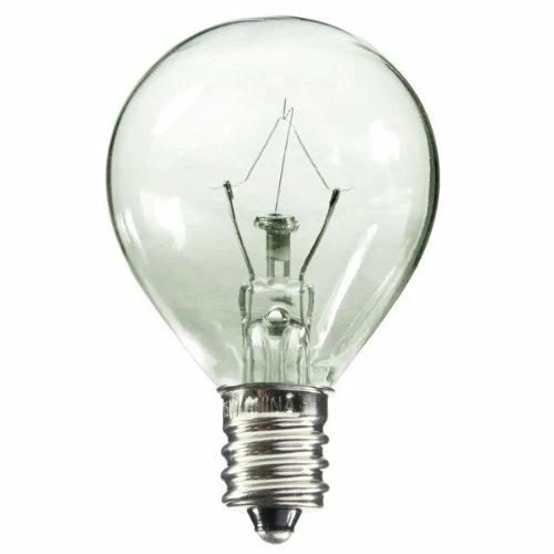 Bulbrite KR40G11CL 40W Krystal Touch G11 Globe Chandelier Bulb, Candelabra Base - Image 1 of 1