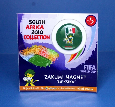 FIFA 2010 South Africa World Cup Magnet - MEXICO Cover