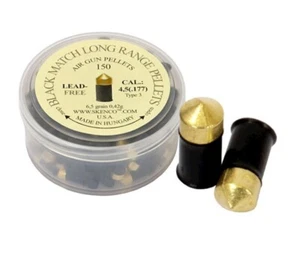 Piombini Skenco Black Long Ranger CAL 4.5 mm .177 TESTA PUNTA 150 Pz pallini - Imagen 1 de 1