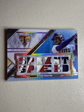 Byron Buxton 2021 Topps Triple Threads Sprint Speed Sapphire GU Patch 3/3 Twins