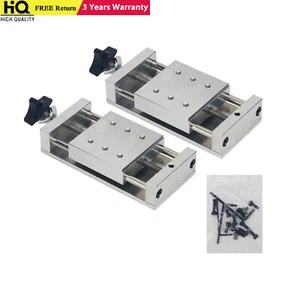 Precision Cross Mini Manual Sliding Table Linear Rail X/Y Axis Platform For CNC - Picture 1 of 7