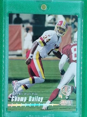 1999 Stadium #153 Champ Bailey HOF ROOKIE Washington Redskins / Georgia Bulldogs - Image 1 of 3