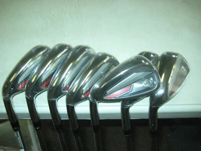 BRAND NEW Wilson Staff Dynapower iron set 5 thru pw,gw Steel Regular Mens LH - Image 1 of 4