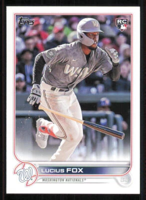 2022 Topps Update #US38 Lucius Fox RC - Image 1 of 2