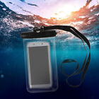Swimming Touch Screen Phone Pouch Dry Bag with Lanyard Case IPX8