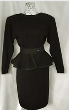 st john peplum dress